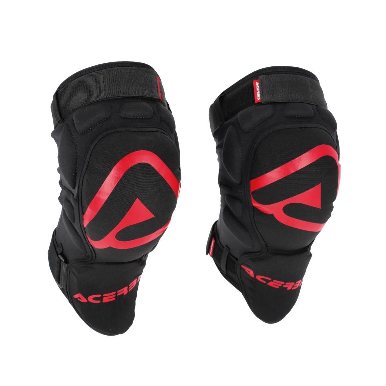 Acerbis X-Knee Soft Dizlik Siyah Kirmizi Dizlik-Dirseklik Enduro