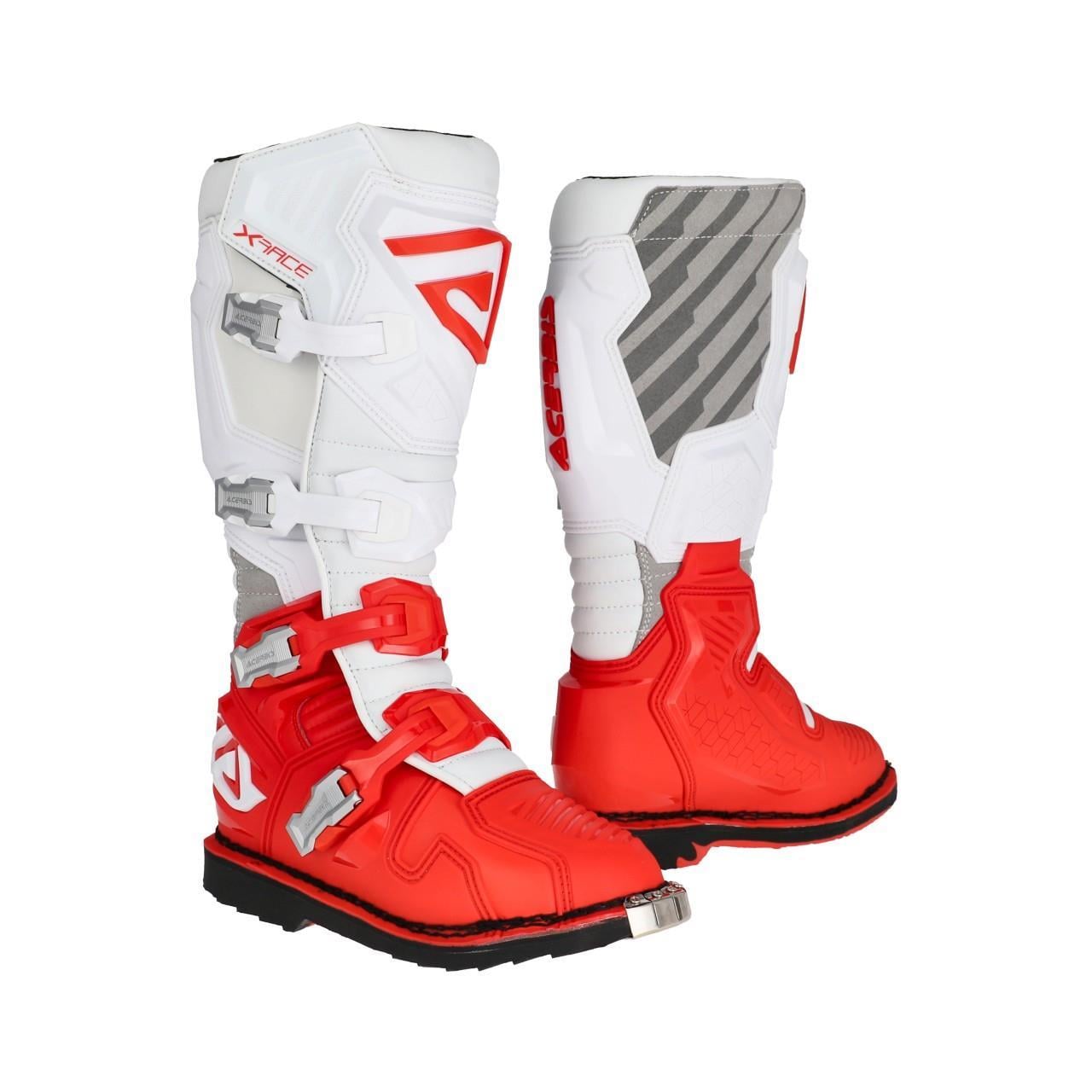 Acerbis X-Race Bot Beyaz Kırmızı