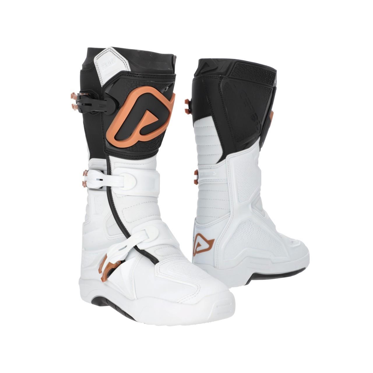 Acerbis X-Team 2.0 Bot Beyaz Kahverengi