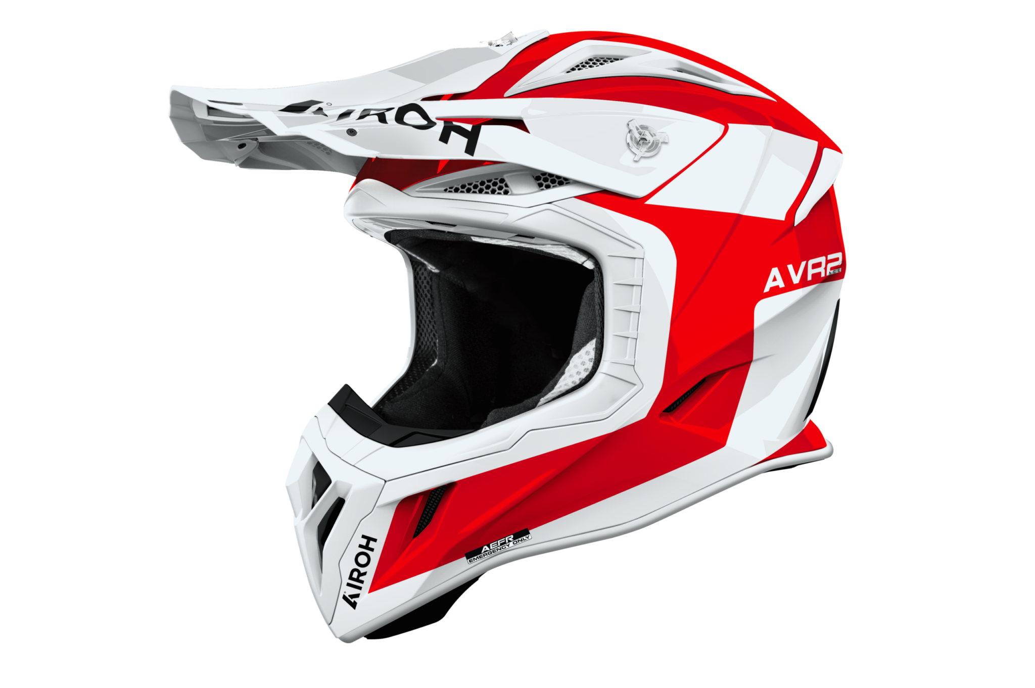 Airoh Aviator Ace 2 Iron Kırmızı Parlak Motosiklet Kaskı