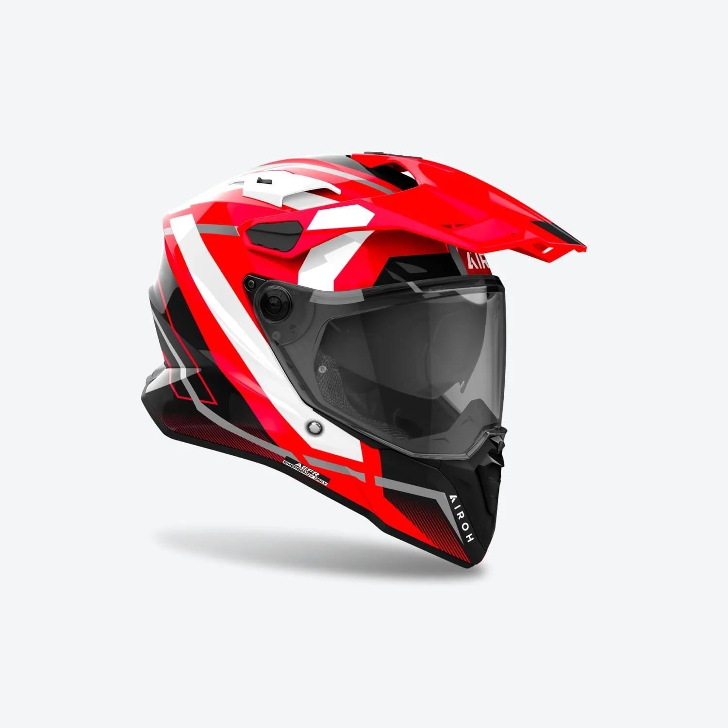 AIROH COMMANDER 2 MAVICK RED GLOSS KASK
