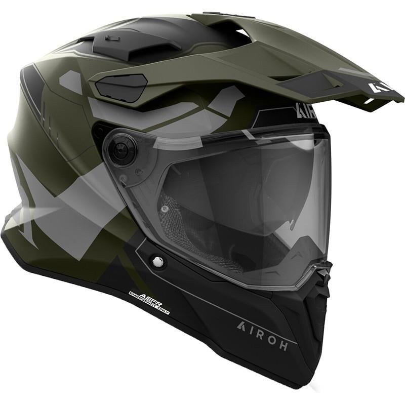 AIROH COMMANDER 2 REVEAL MILITARY GREEN KASK