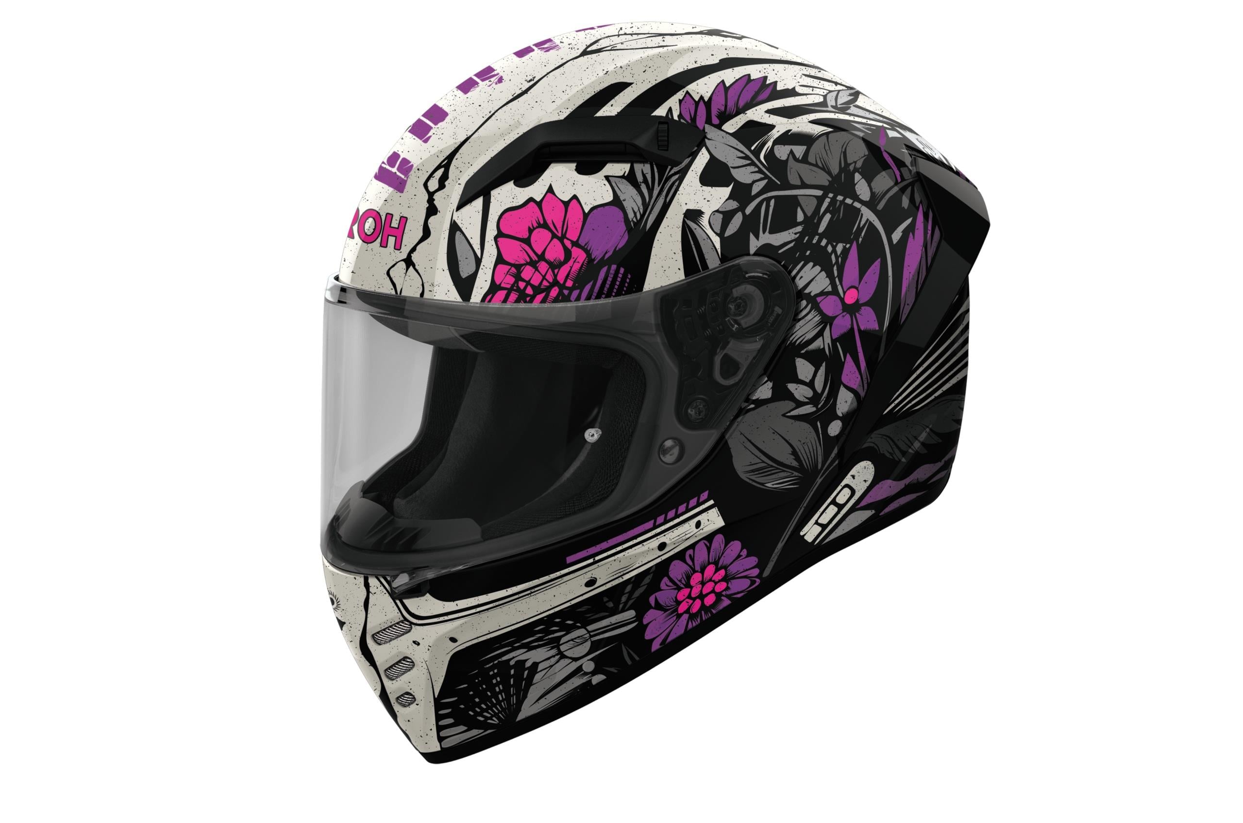Aıroh Connor Bloom Gloss Kask