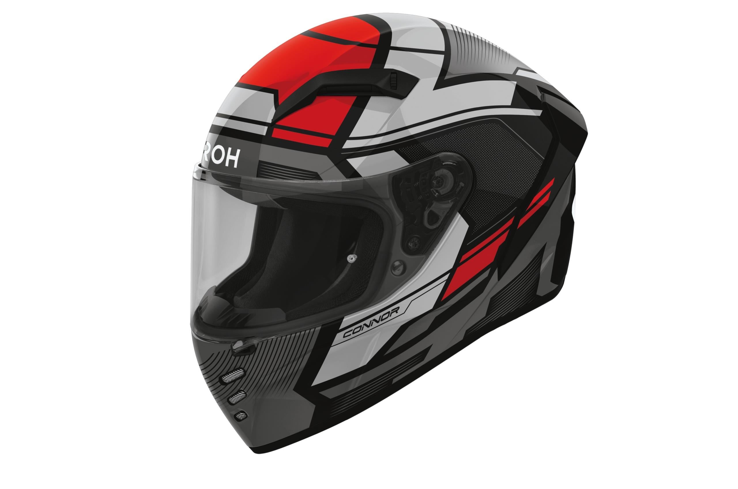 Aıroh Connor Ego Red Gloss Kask