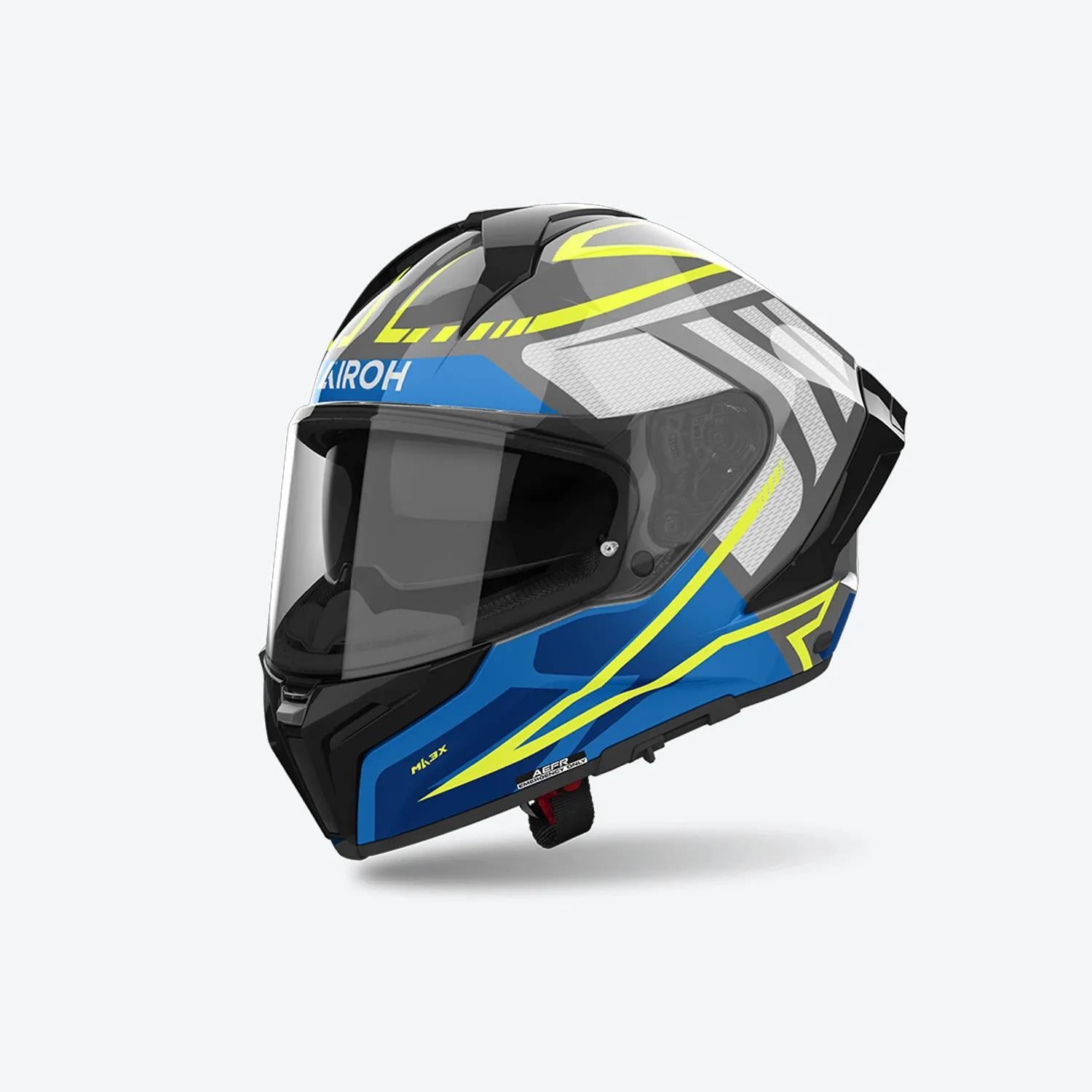 AIROH MATRYX RIDER BLUE GLOSS KASK