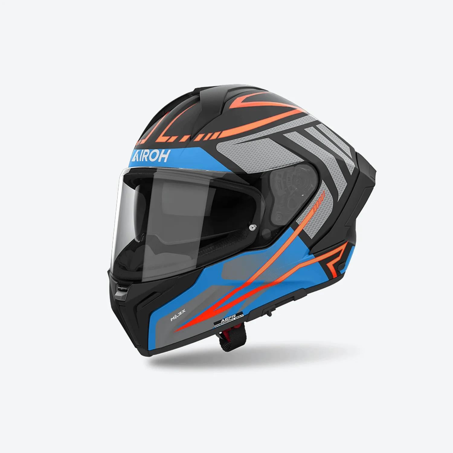 Aıroh Matryx Rıder Dark Blue Matt Kask