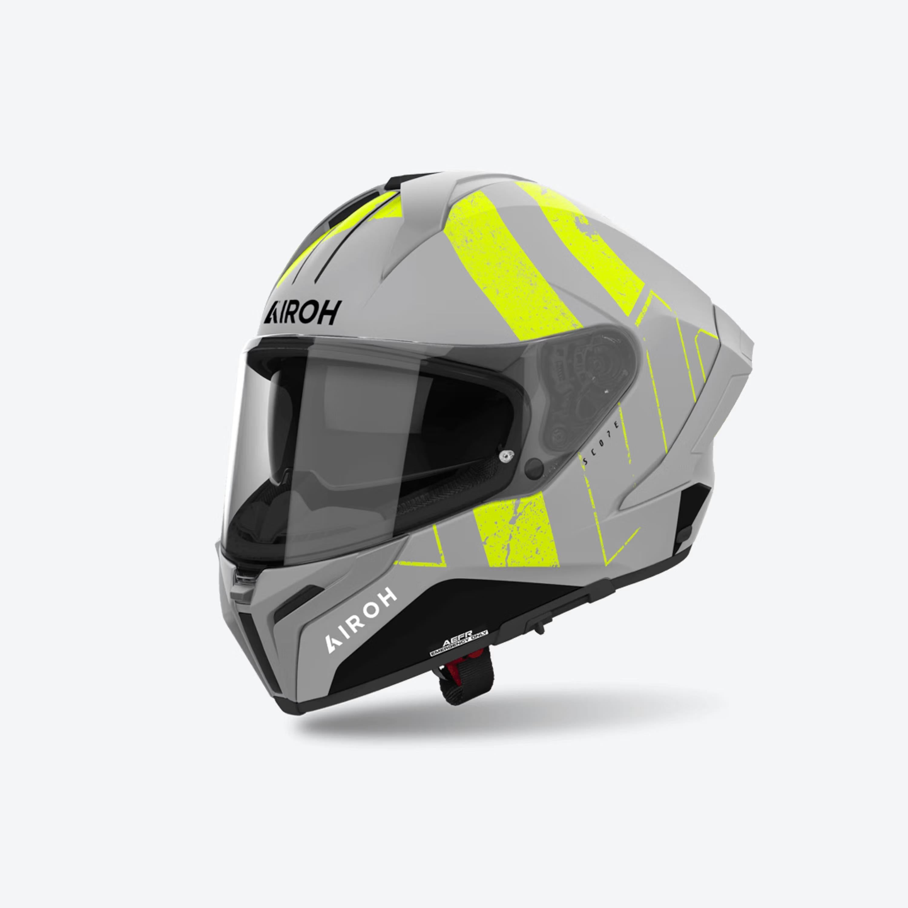 Aıroh Matryx Scope Yellow Matt Kask