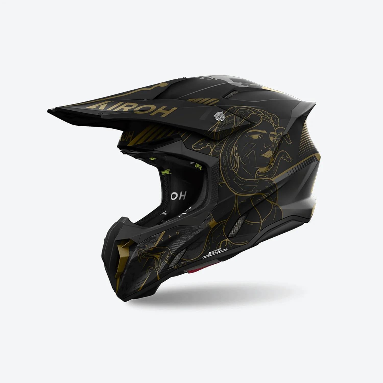 AIROH TWIST 3 TITAN MATT KASK