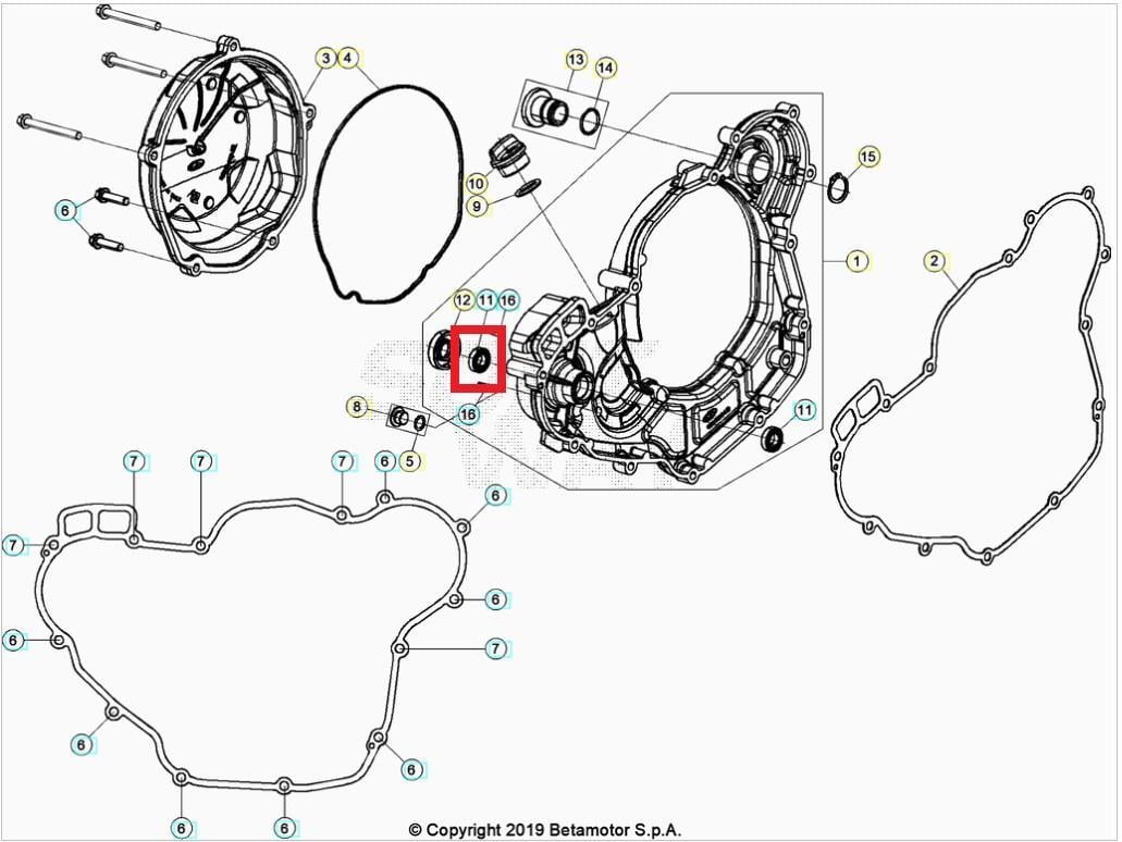 BALL BEARING 10.19.5 BETA ORJ YP B5