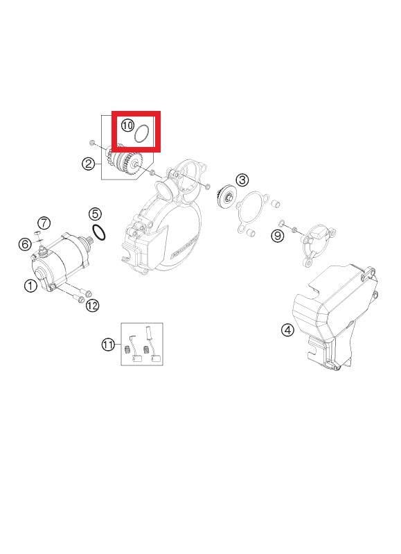 BENDIX SPRING KTM ORJ YP A4