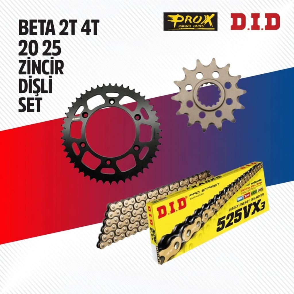 Beta 250RR Zincir Dişli Set