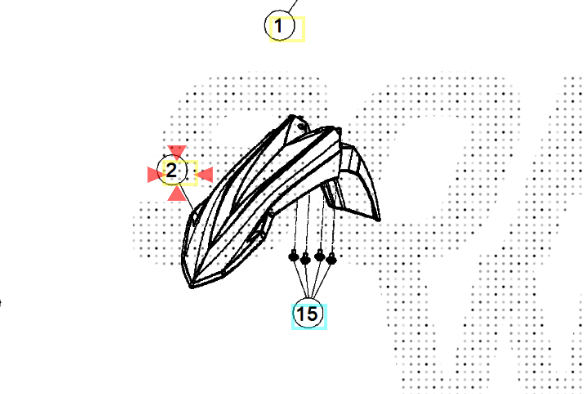BETA X-TRAINER ÖN ÇAMURLUK GRİ BETA ORJ YP