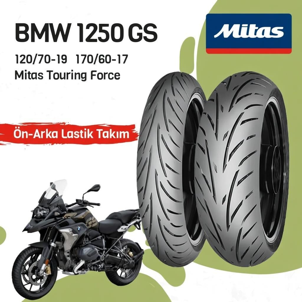 Bmw R 1250 Gs Mitas Tourıng Force Lastik Takımı