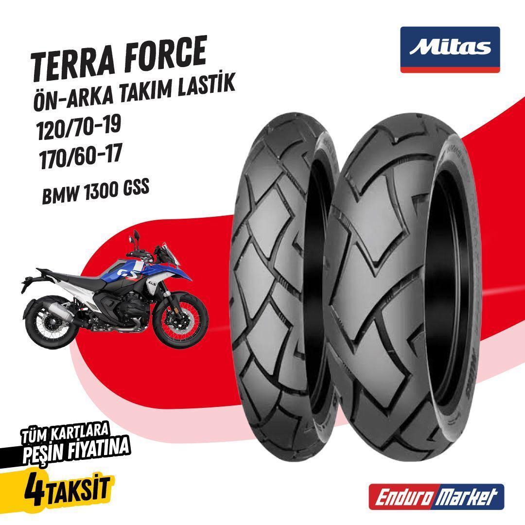 BMW R 1300  GS MİTAS TERRA FORCE LASTİK TAKIMI