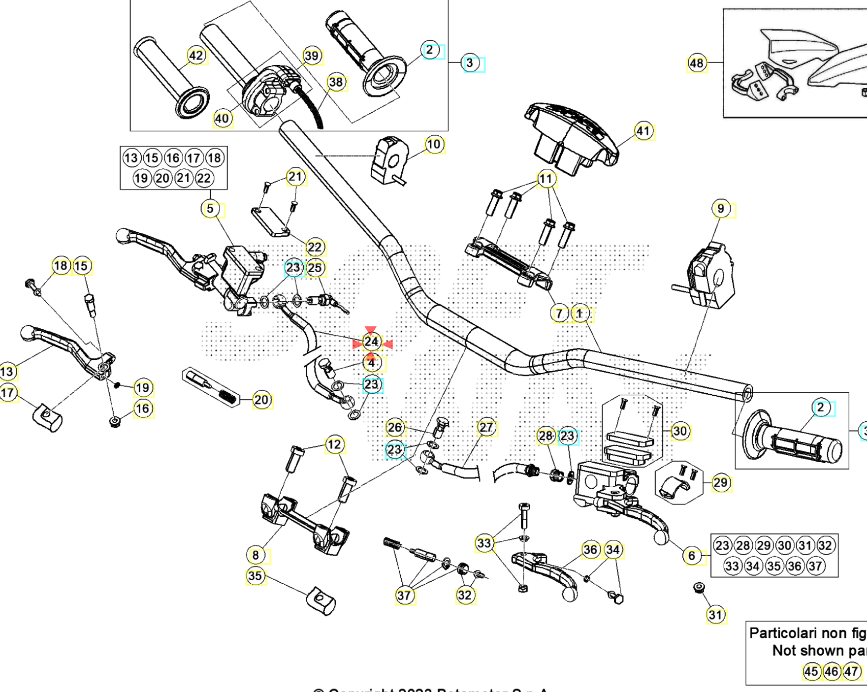 BRAKE HOSE BETA ORJ YP