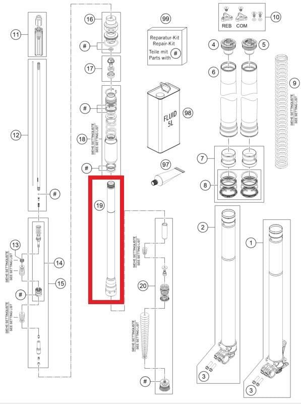 CARTRIDGE KIT KTM ORJ YP