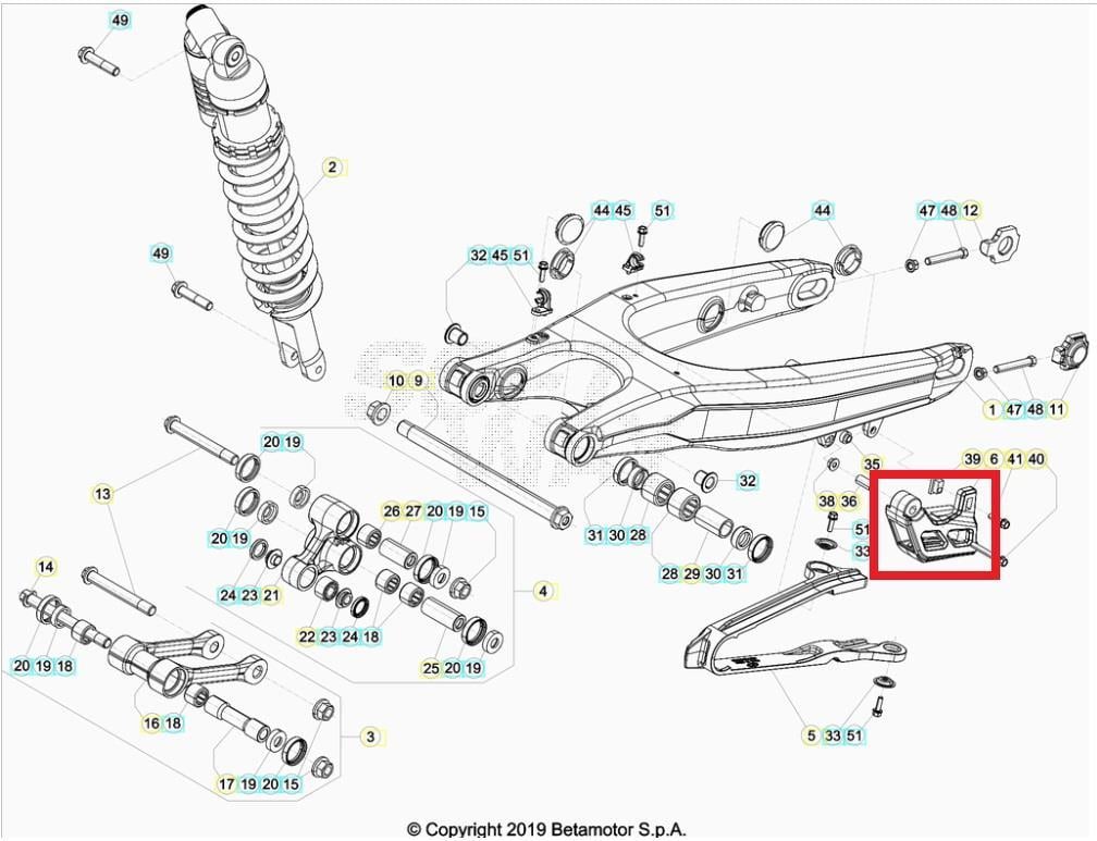 CHAIN GUIDE BETA ORJ YP B2