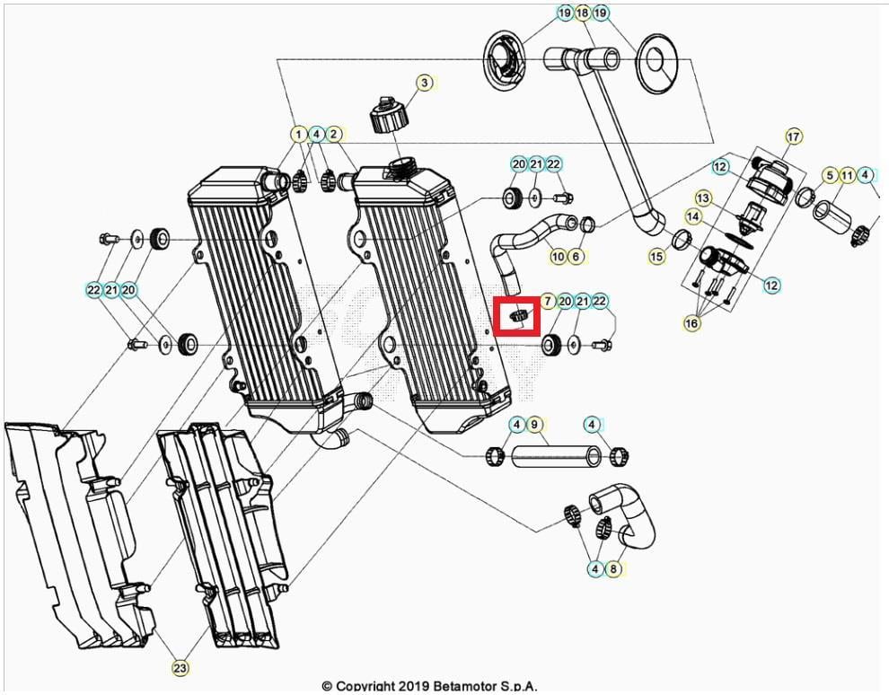 CLAMP BETA ORJ YP B5