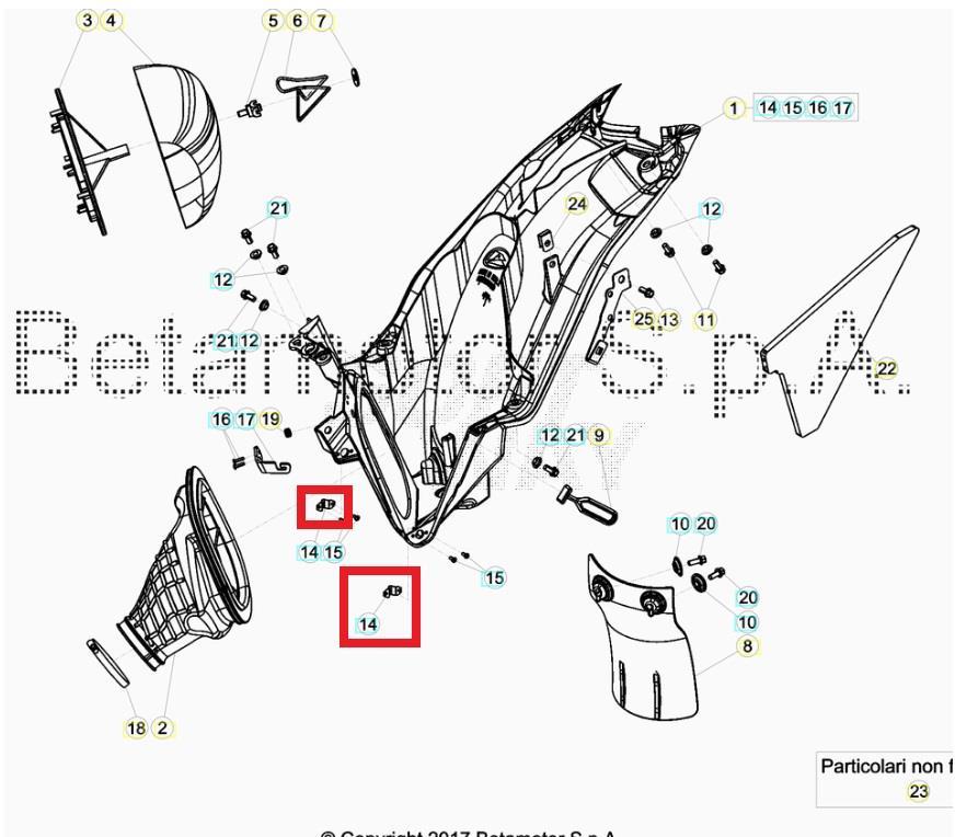 CLIP FOR PRESSURE PLUG BETA ORJ YP BB