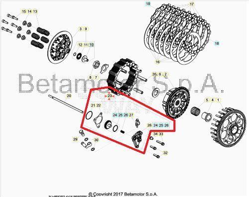 CLUTCH SLAVE CYLINDER BETA ORJ YP B1