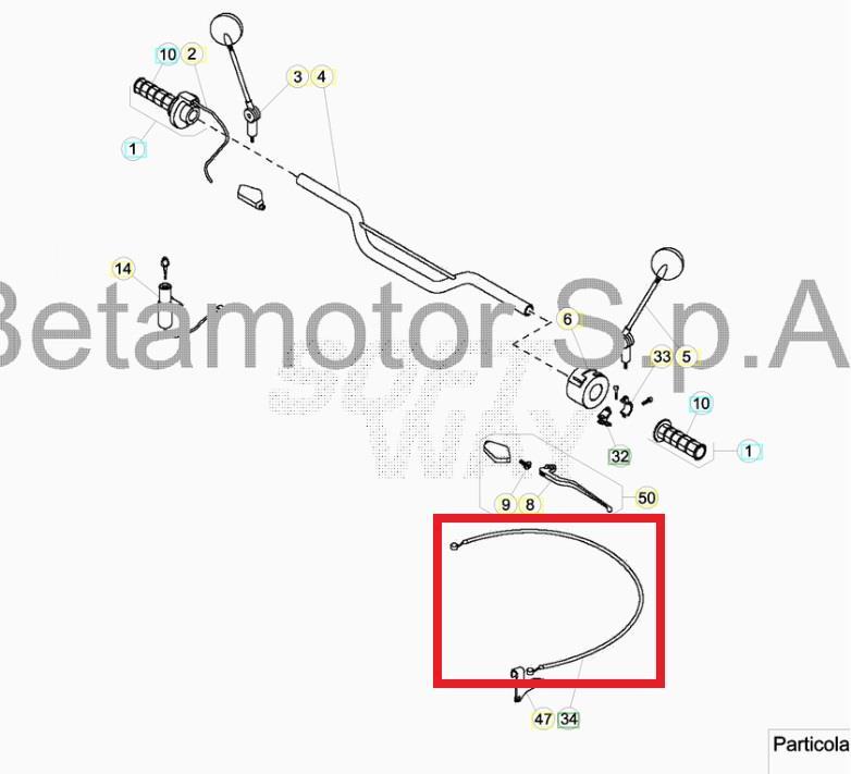 CLUTCH TRANSMISSION BETA ORJ YP E