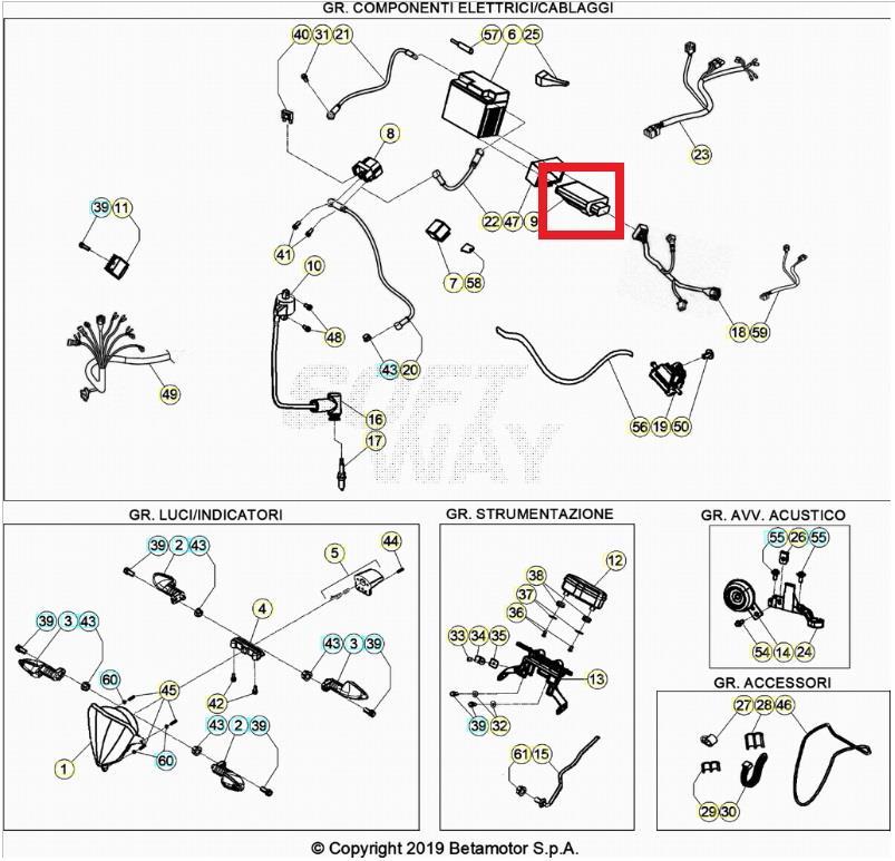 CONTROL UNIT X-TRANER BETA ORJ YP B3