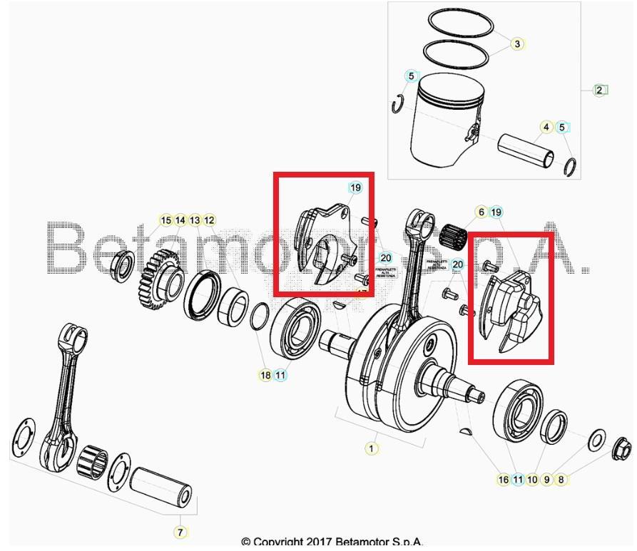 CRANKSHAFT INSERT BETA ORJ YP B2
