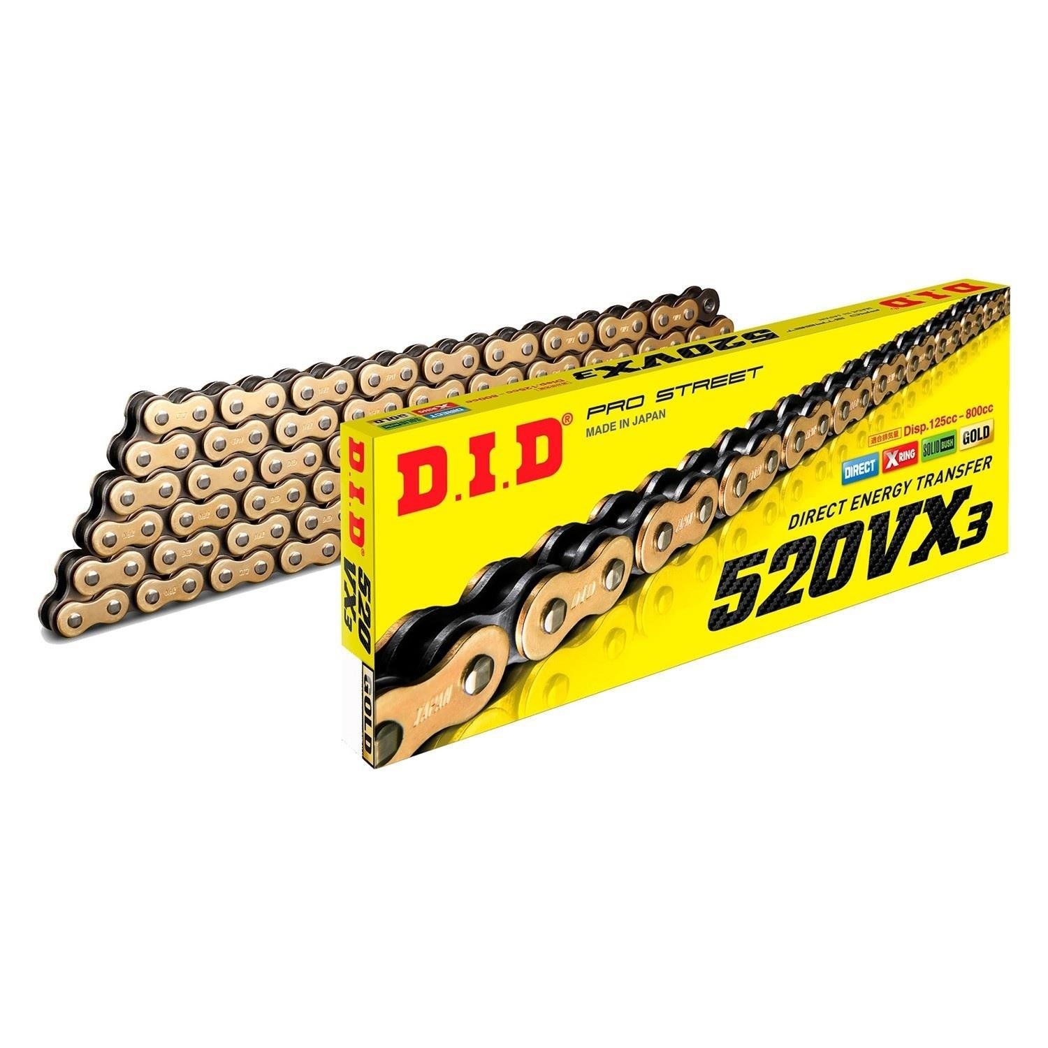 DID 520 VX3 G&B 114 BAKLA ZİNCİR