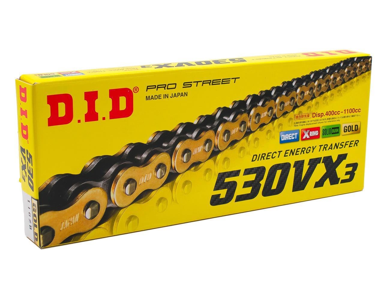 DID 530 VX3 G&B 118 BAKLA ZİNCİR