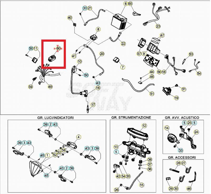 ECU MAP SWITCH  BETA ORJ YP B5