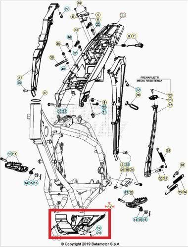 ENGINE GUARD BLACK RR 2T BETA ORJ YP
