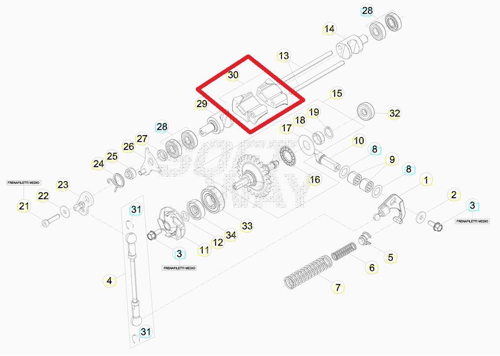 EXHAUST VALVE 300CC BETA ORJ YP B5