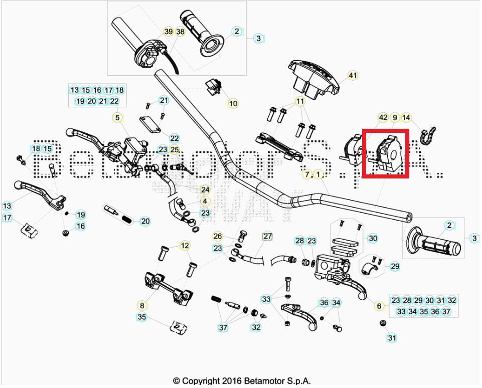 FAR STOP DÜĞMESİ BETA ORJ YP B3