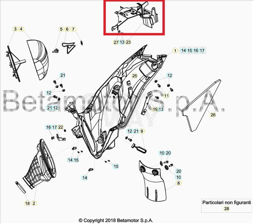 FILTER CASE COVER BETA ORJ YP E