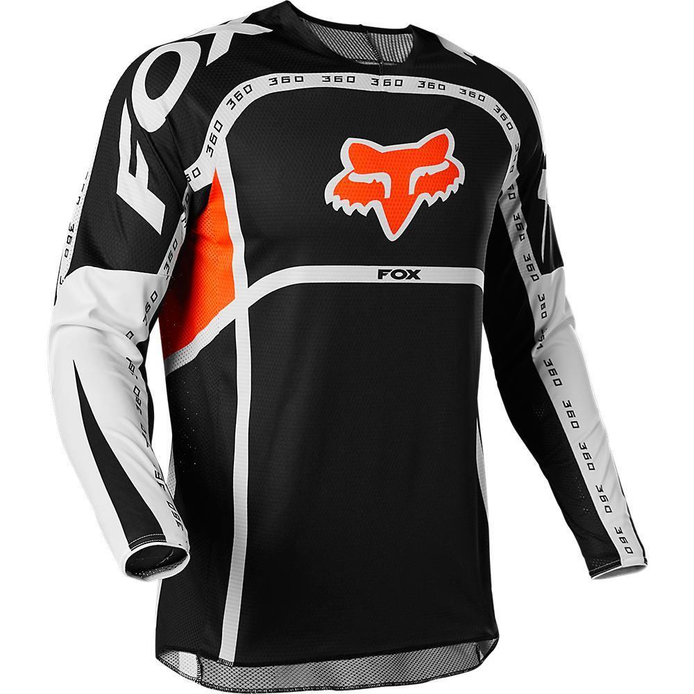 FOX 360 DVIDE JERSEY SİYAH TURUNCU