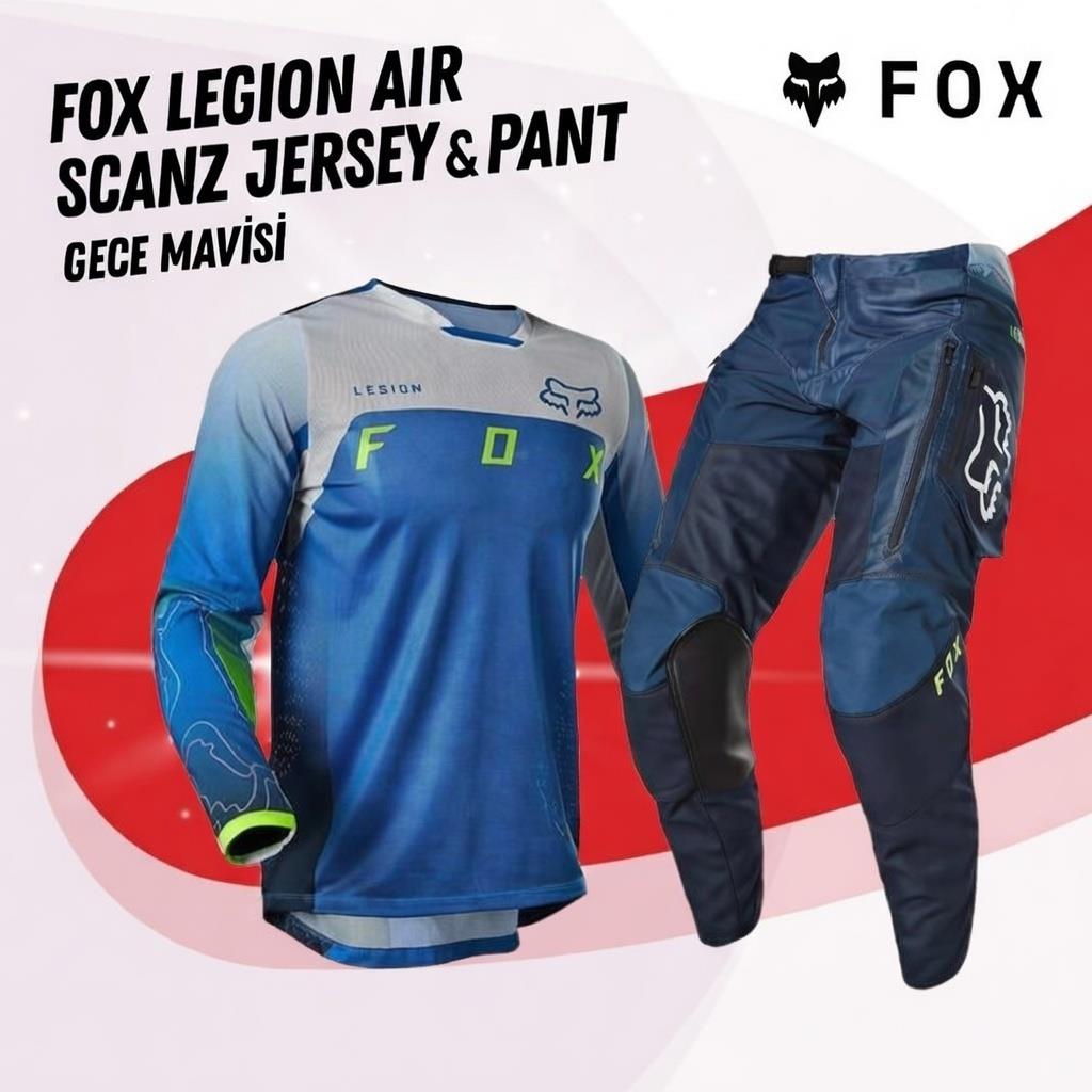 Fox Legıon Aır Mavi Jersey Pantolon Takım