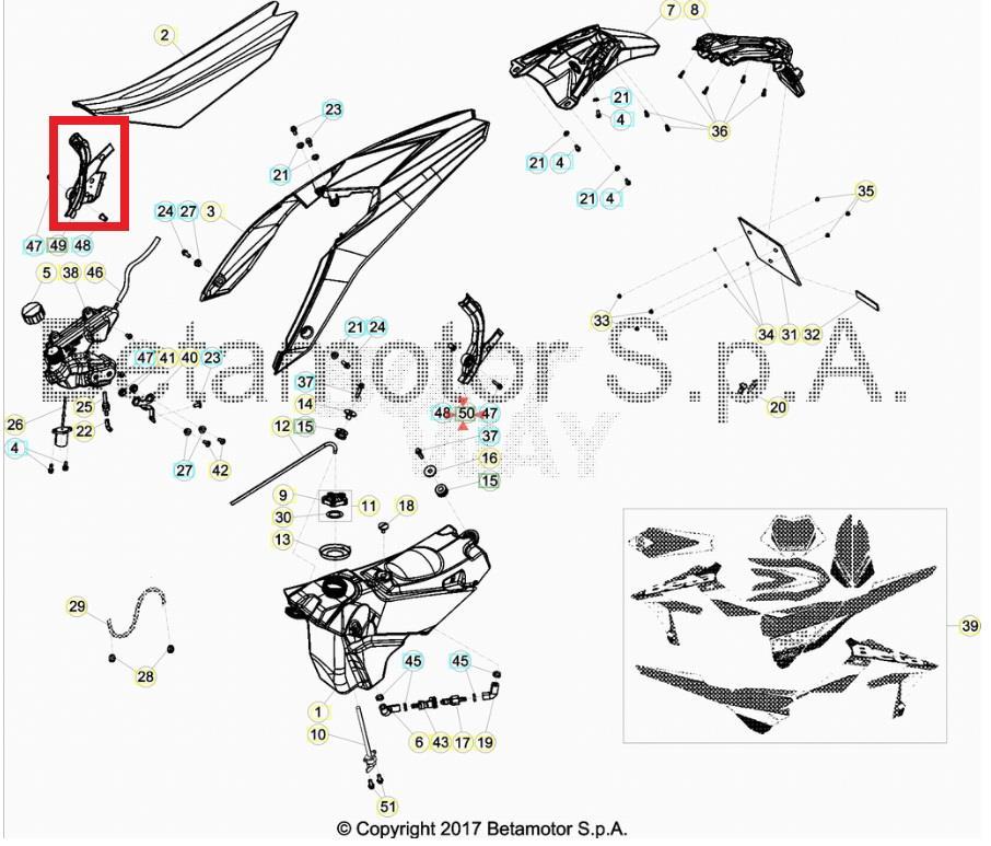FRAME PROTECTION BETA ORJ YP B6