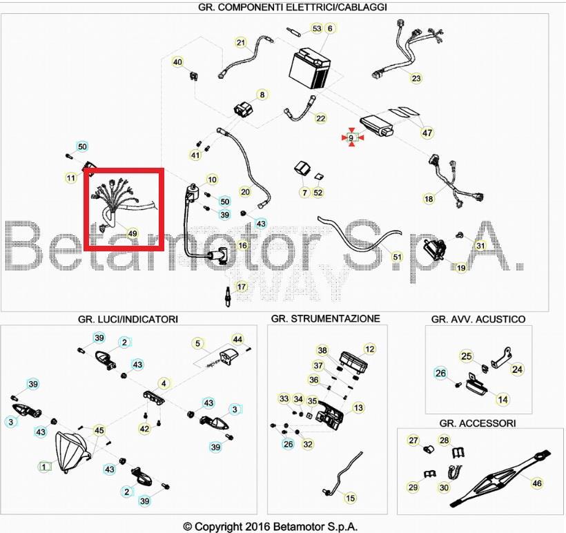 FRONT ELECTIRIC BETA ORJ YP B7