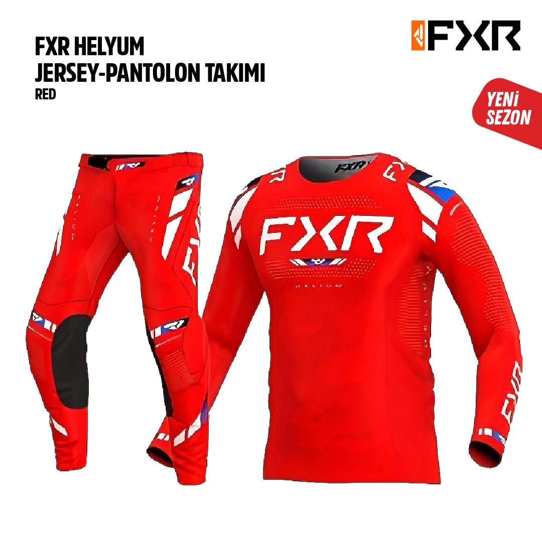 Fxr Kırmızı Jersey Pantolon Takımı
