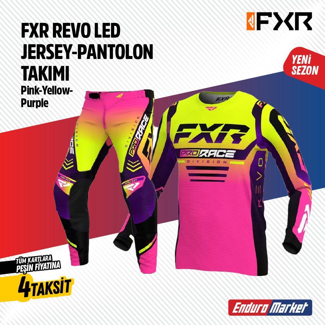 FXR PEMBE SARI JERSEY PANTLON TAKIMI