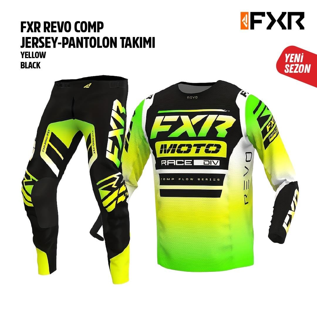 Fxr Yeşil Siyah Jersey Pantolon Takımı