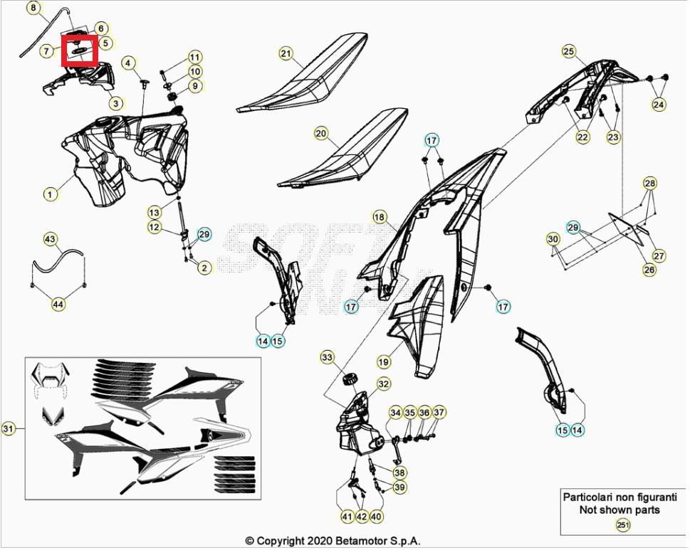 GASKET BETA ORJ YP B4