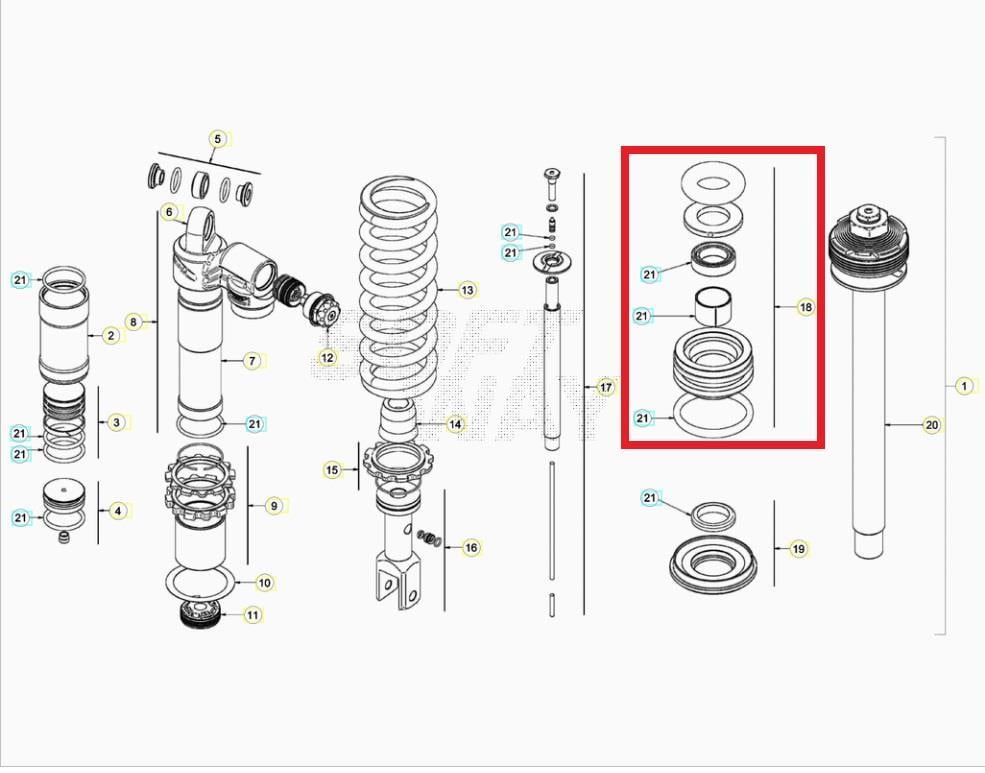 GUIDE ROD ASSY BETA ORJ YP B4