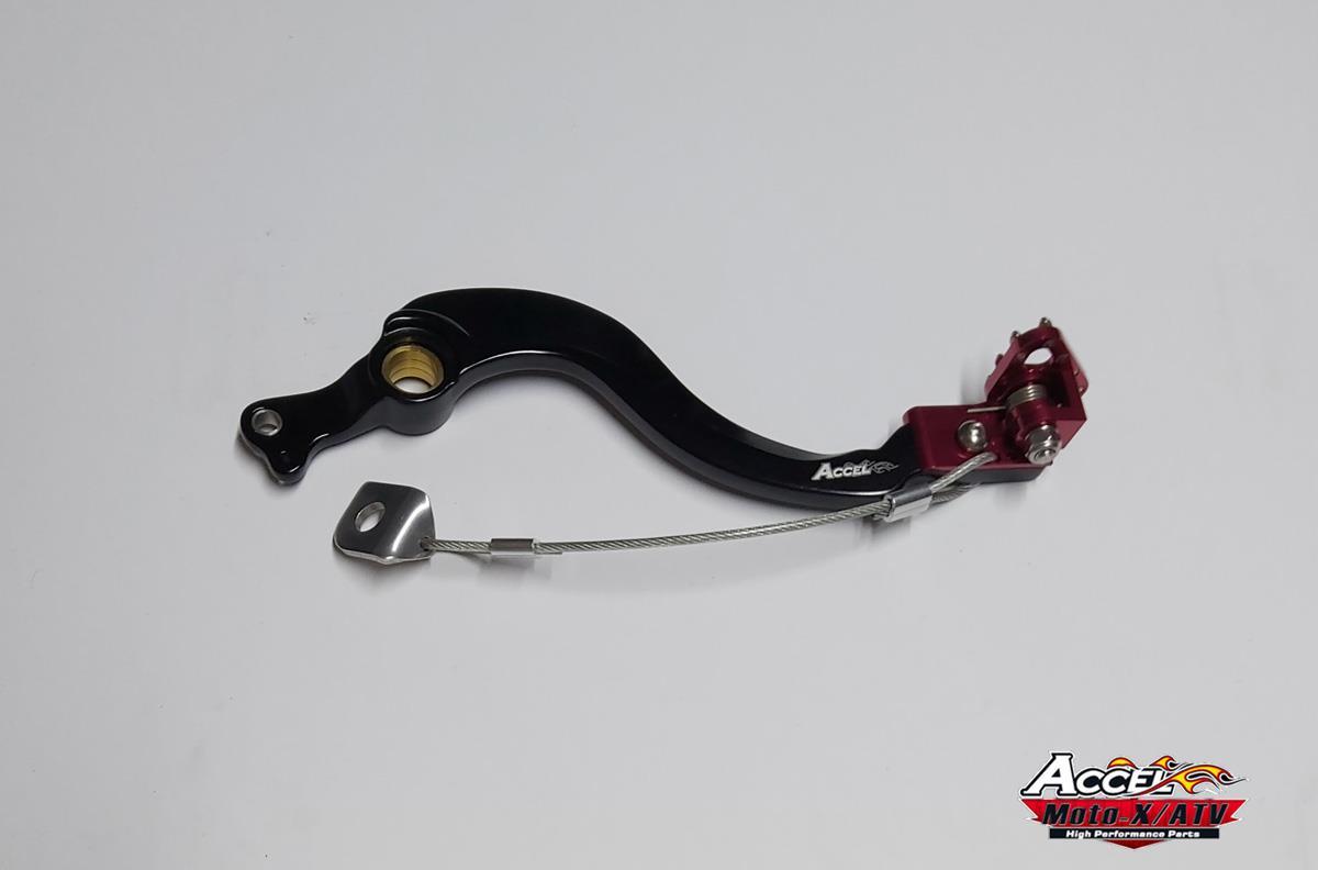HON. CRF450R ACCEL ARKA FREN PEDALI SİYAH KIRMIZI