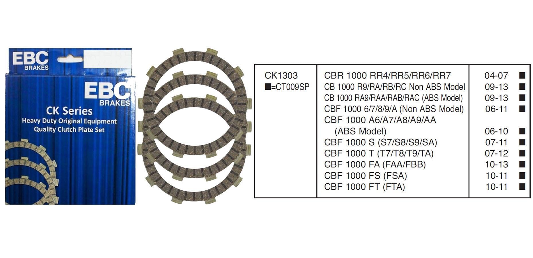 HON. CBR 1000 04-07 EBC DEBRİYAJ BALATASI