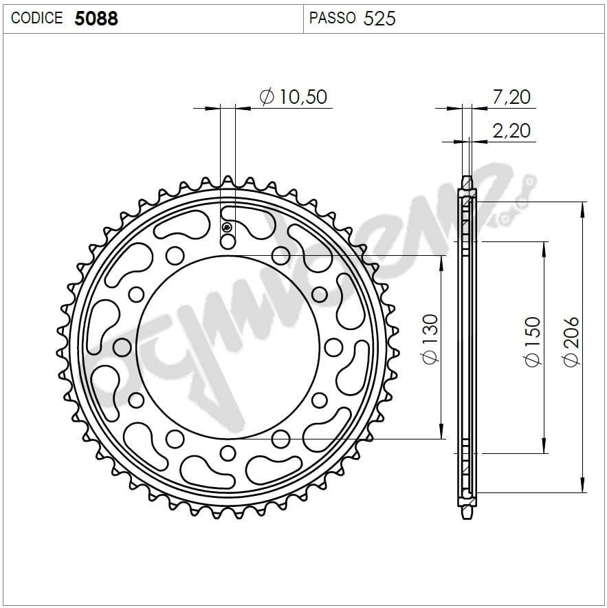 HONDA OGNIBENE ARKA DİŞLİ 48T