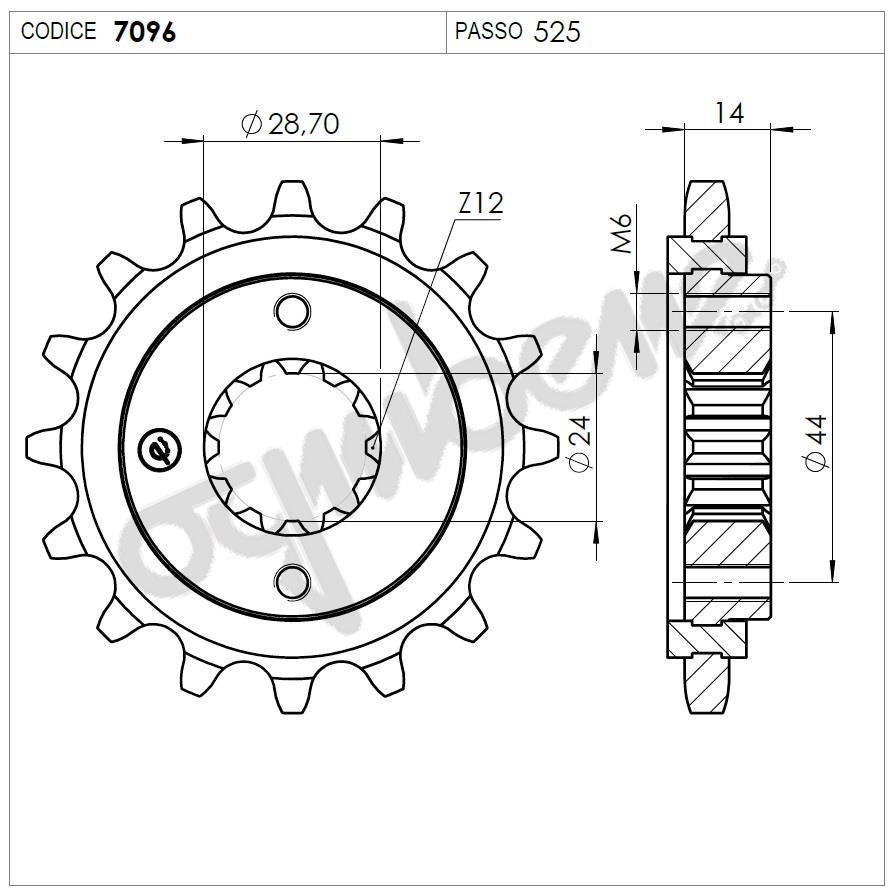 HONDA OGNIBENE ÖN DİŞLİ 16T