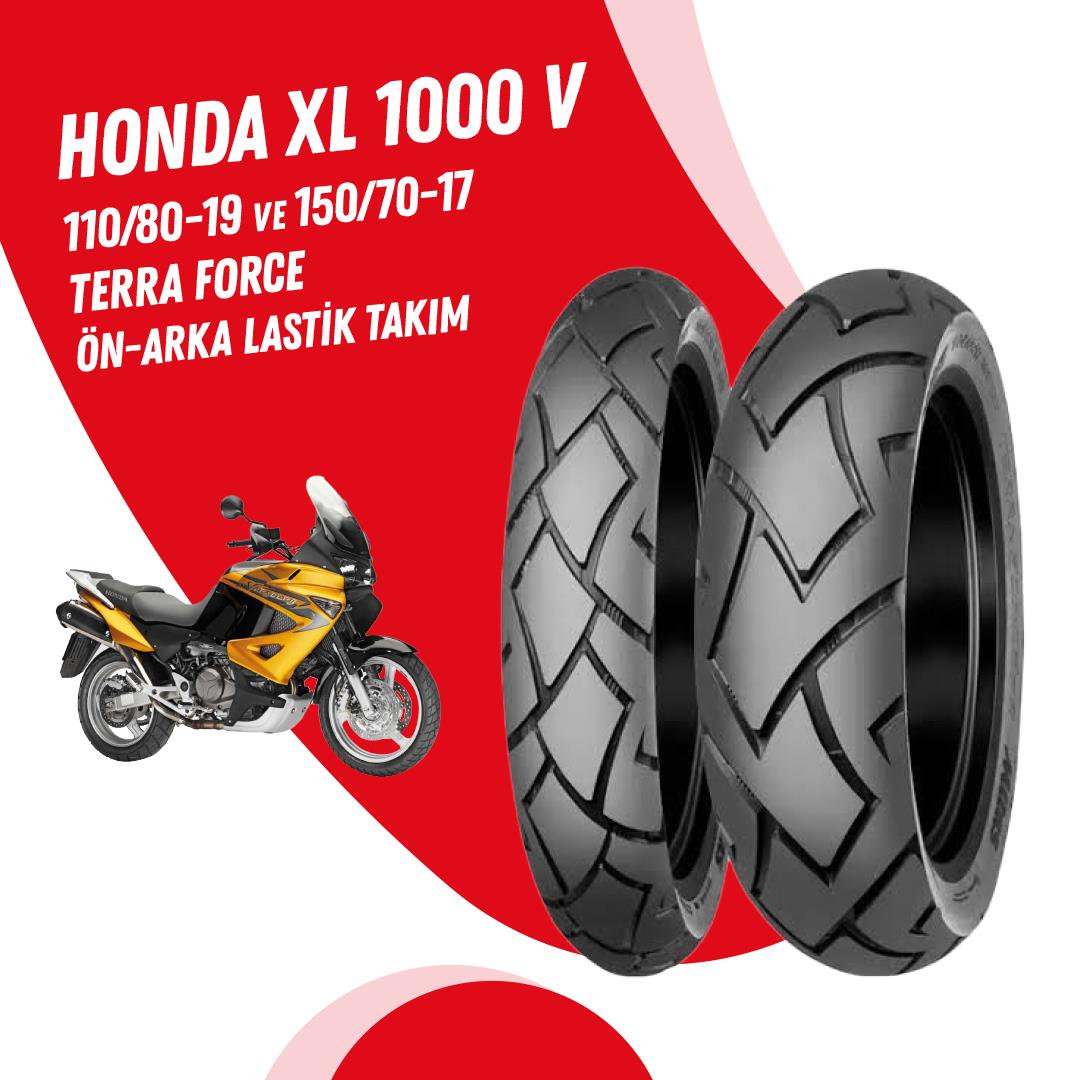 HONDA XL 1000 V MİTAS TERRA FORCE LASTİK TAKIMI