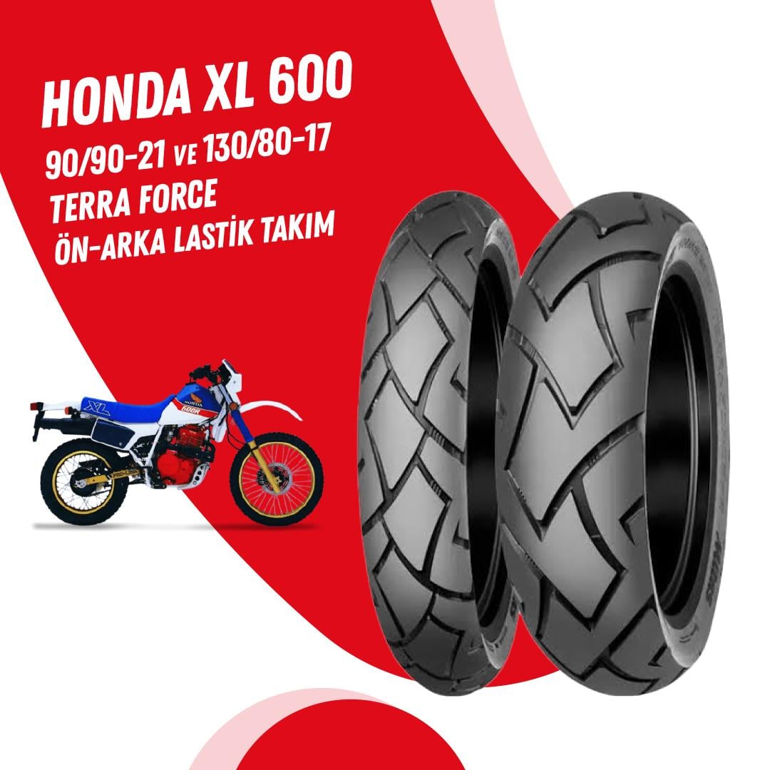 HONDA XL 600 MİTAS TERRA FORCE LASTİK TAKIMI