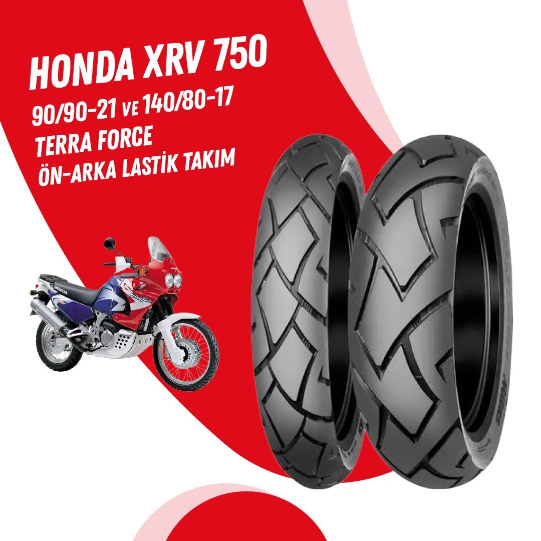 HONDA XRV 750 MİTAS TERRA FORCE LASTİK TAKIMI